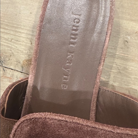 Jenni Kayne Mules Espresso Brown Suede 39 - Picture 3 of 5